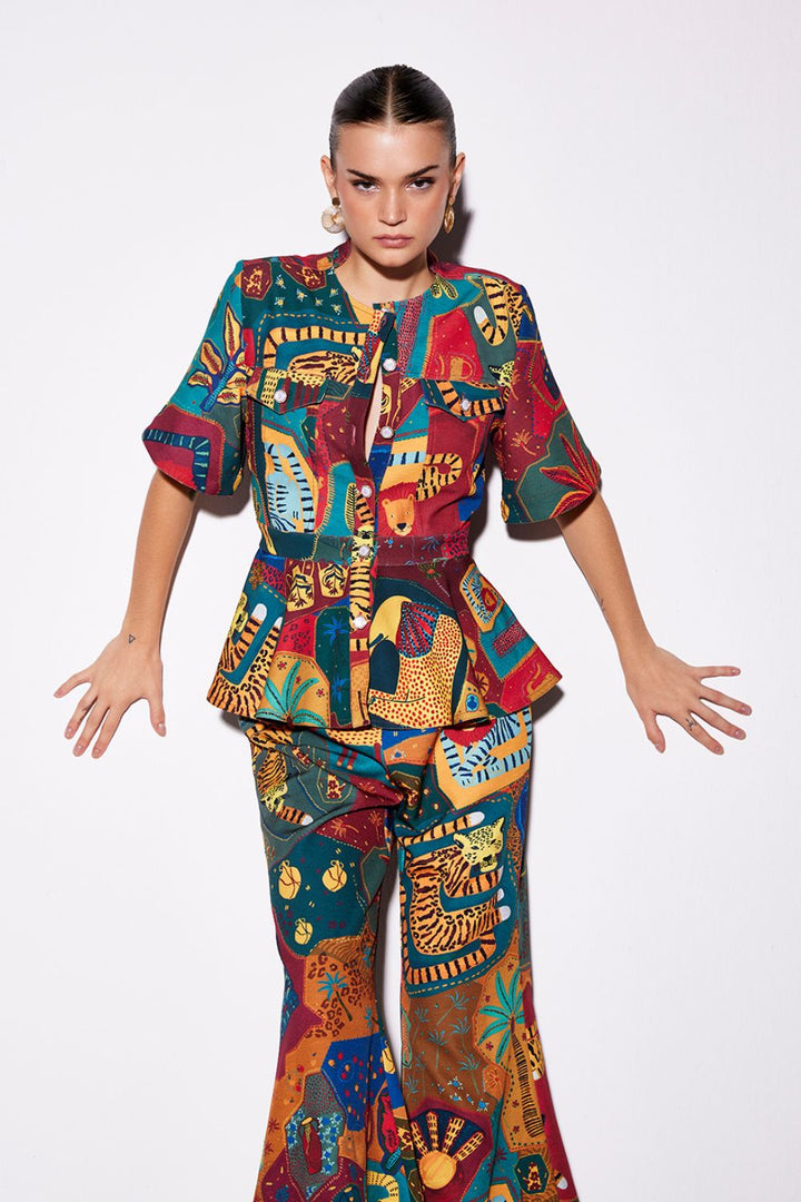 Cocora Contrast Top - ANI CLOTHING