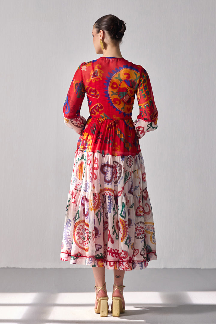 Kai Embellished Boho Dress