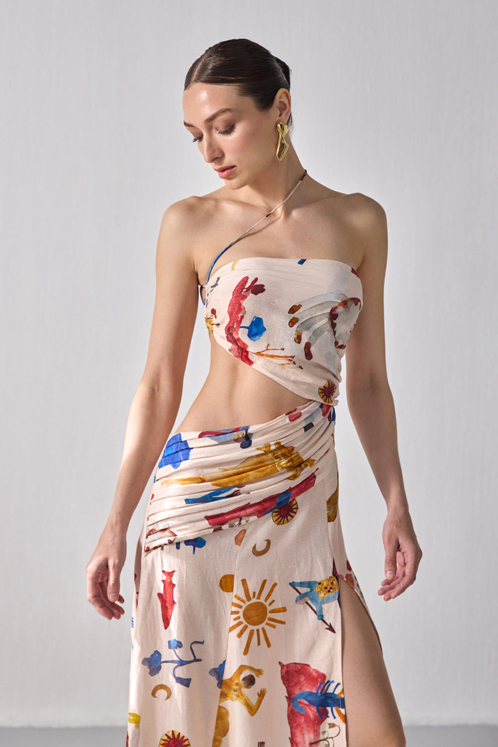 Bourbon Cut-Out Dress - ANI CLOTHING