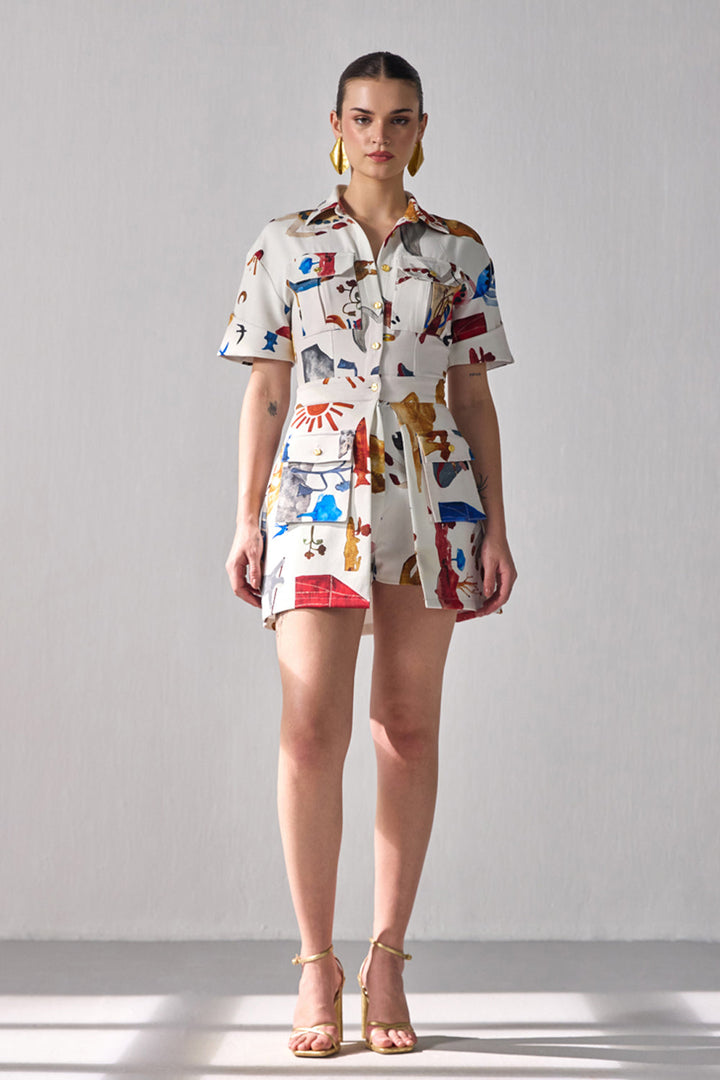 Ria Malhotra In Our Bourbon Skomper - ANI CLOTHING