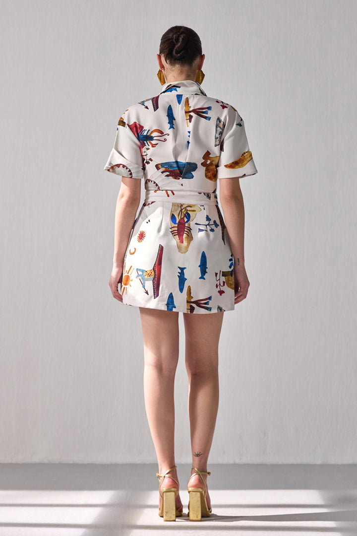 Ria Malhotra In Our Bourbon Skomper - ANI CLOTHING