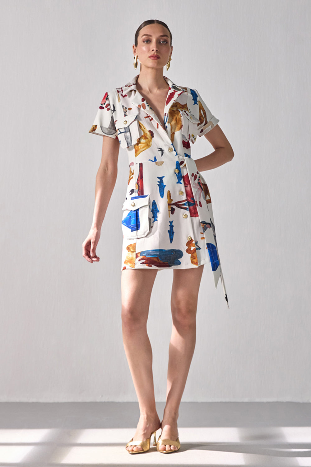 Bourbon Blazer Dress - ANI CLOTHING