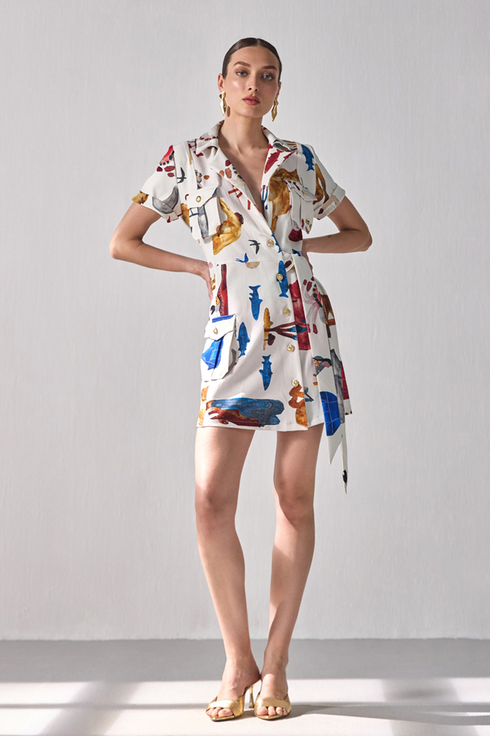 Bourbon Blazer Dress - ANI CLOTHING