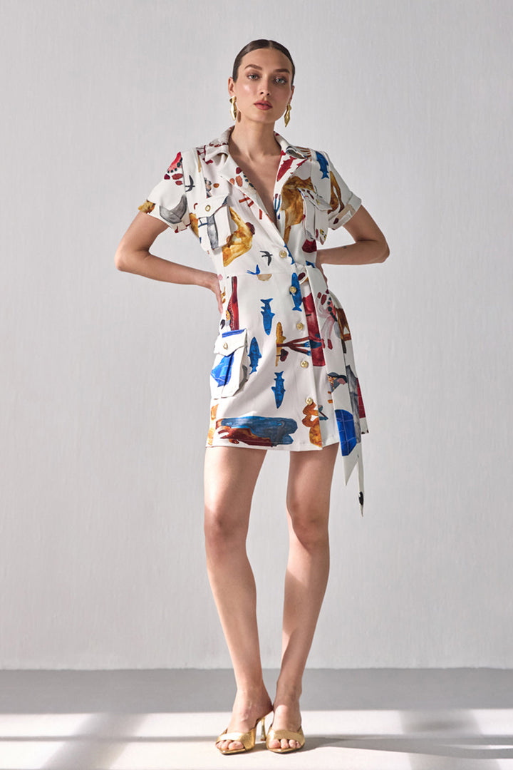 Bourbon Blazer Dress - ANI CLOTHING