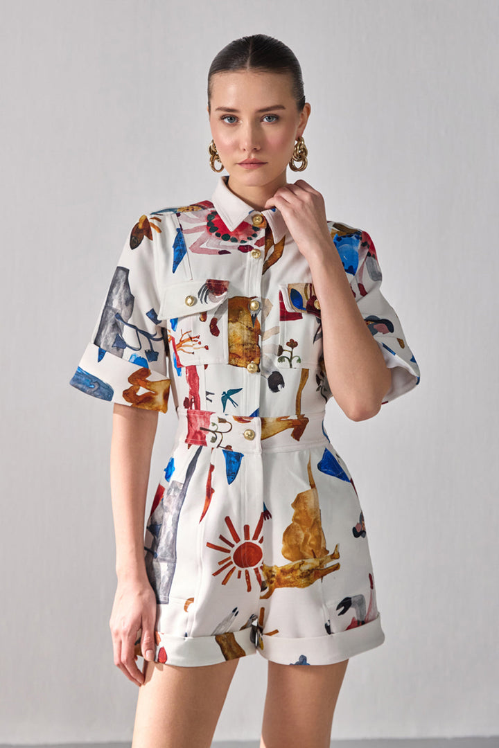 Bourbon Romper - ANI CLOTHING