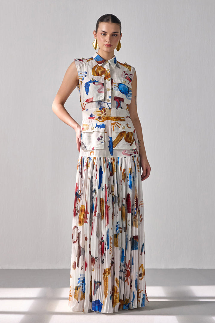 Bourbon Safari Dress - ANI CLOTHING