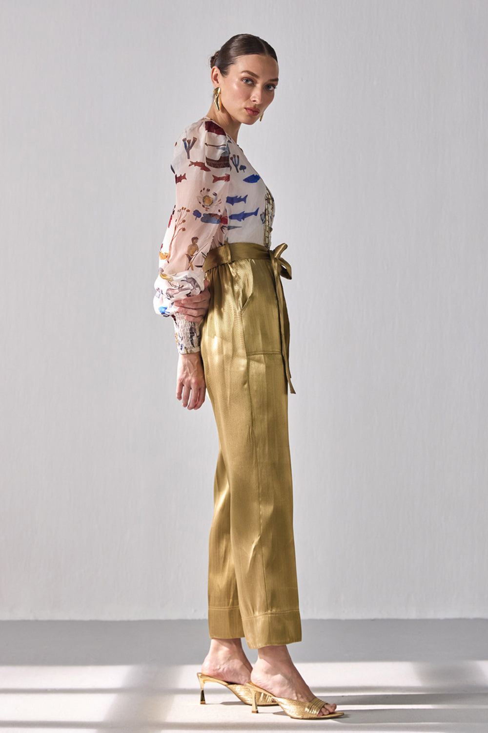 Bourbon Gold Jumpsuit - ANI CLOTHING