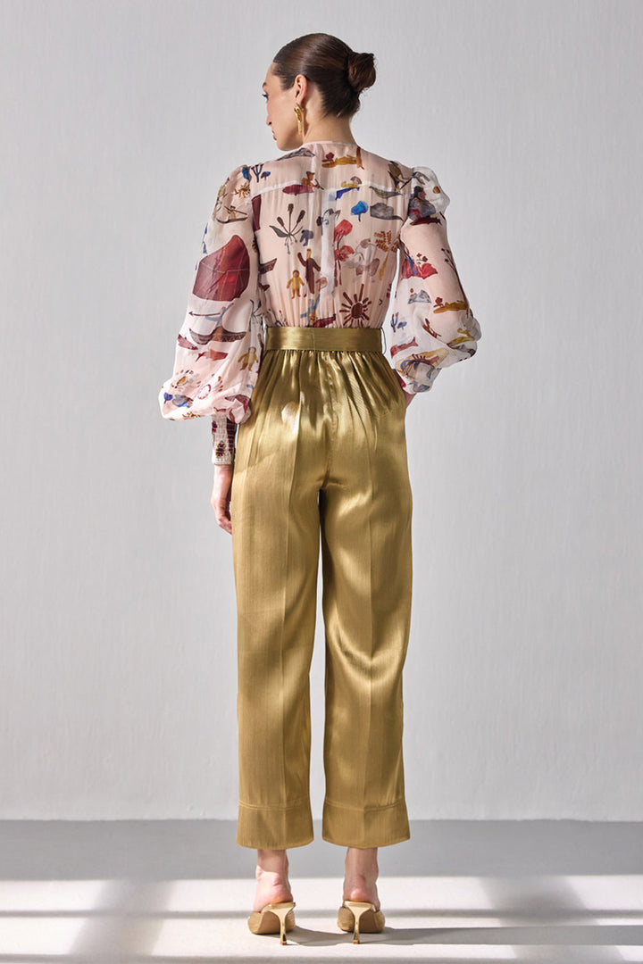 Bourbon Gold Jumpsuit - ANI CLOTHING