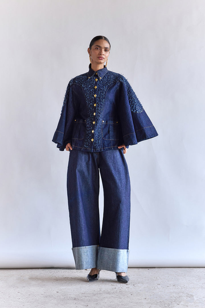 Rivo Cape Top - ANI CLOTHING