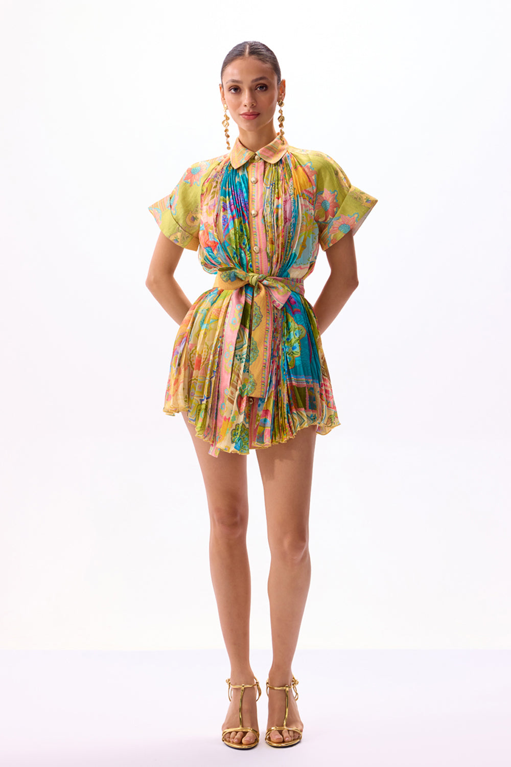 Kyari Fresco Shirt Dress - ANI CLOTHING