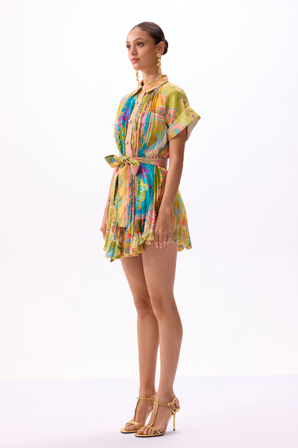 Kyari Fresco Shirt Dress - ANI CLOTHING