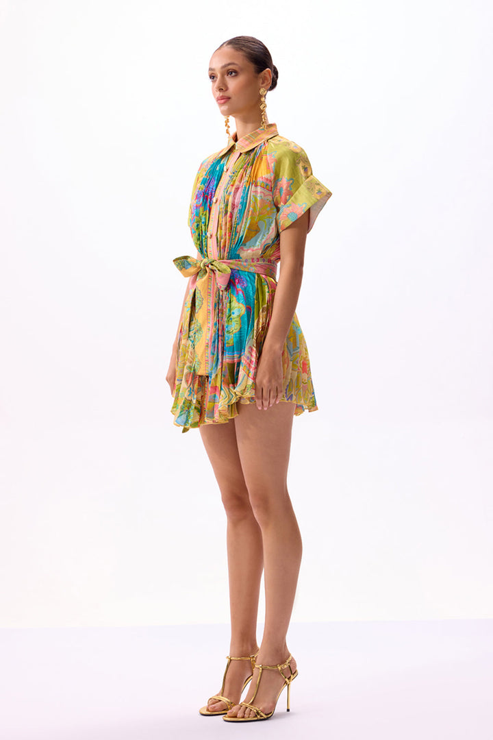 Kyari Fresco Shirt Dress - ANI CLOTHING