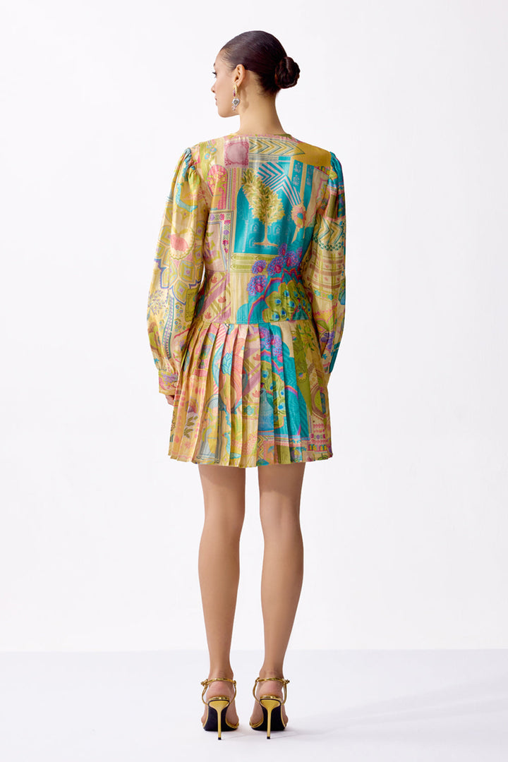 Pleats Please Mini Dress - ANI CLOTHING