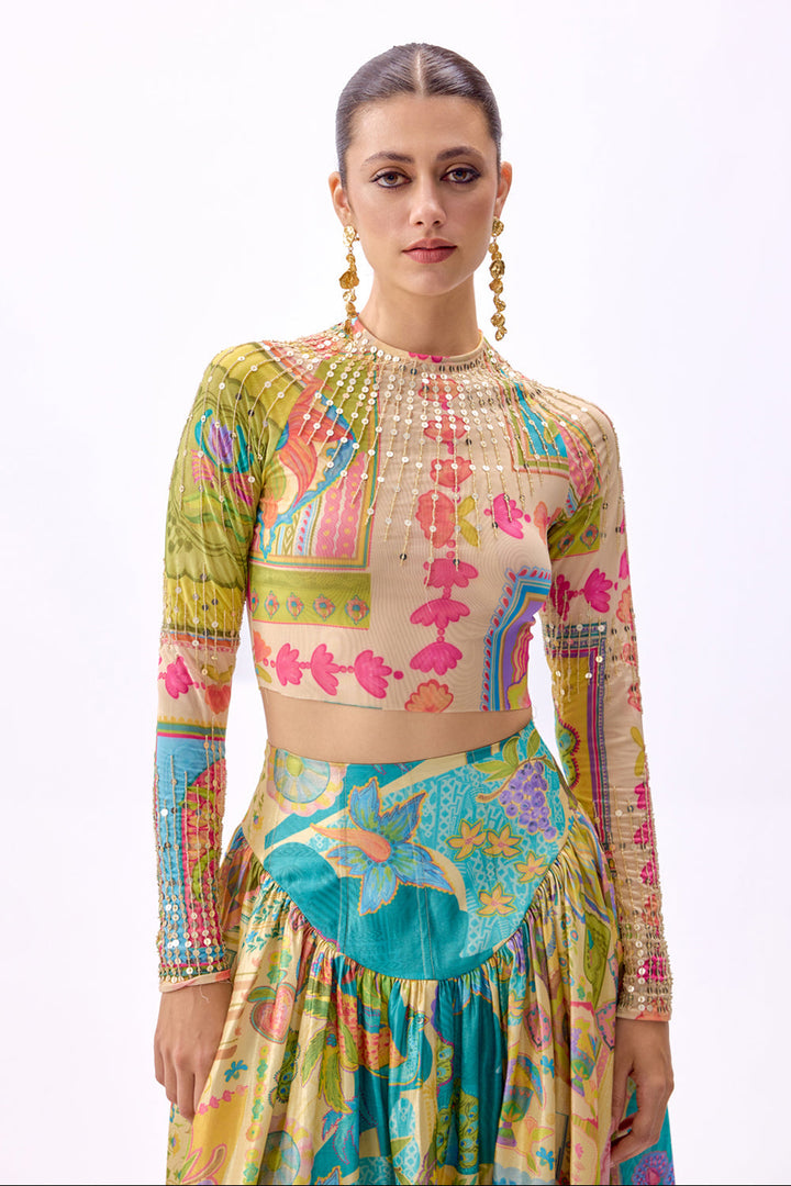 Fresco Crop Top - ANI CLOTHING