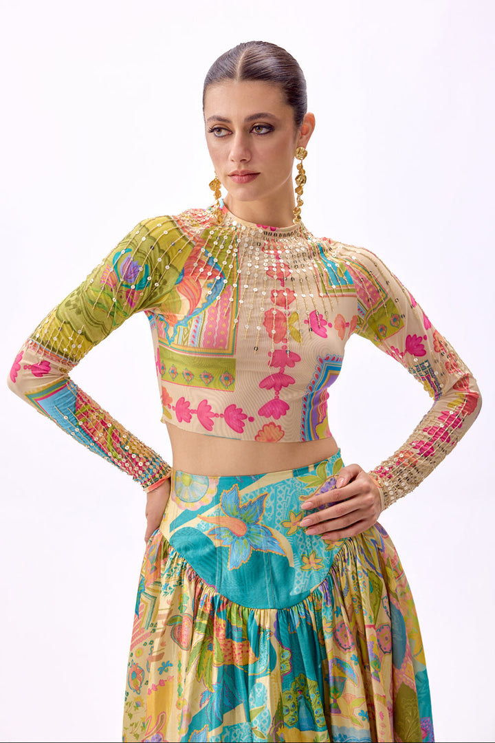 Fresco Crop Top - ANI CLOTHING