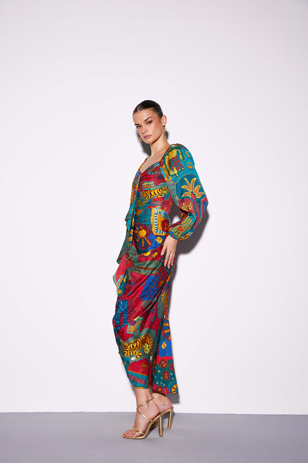 Cocora Ruffle Dress - ANI CLOTHING